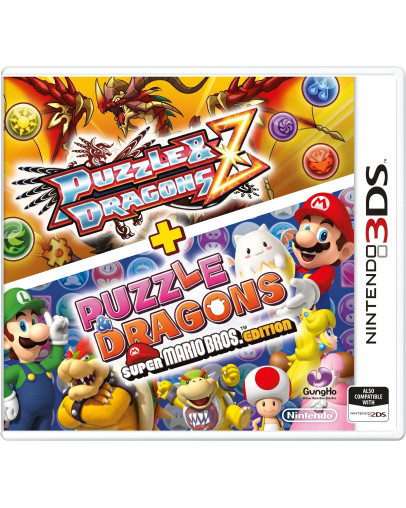Puzzle & Dragons Z + Puzzle & Dragons Super Mario Bros. Edition (3DS) - rabljeno