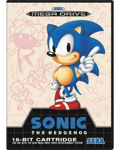 Sonic the Hedgehog - igra brez ovitka (SEGA MEGA DRIVE) - rabljeno