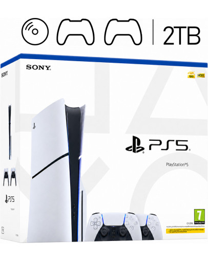 Sony PlayStation 5 2TB BluRay z dvema kontrolerjema