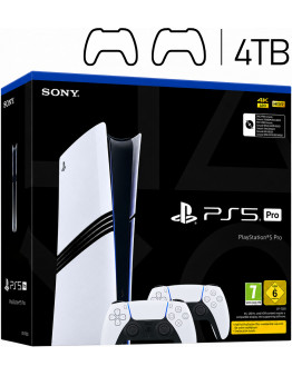 Sony PlayStation 5 Pro 4TB Digital z dvema kontrolerjema