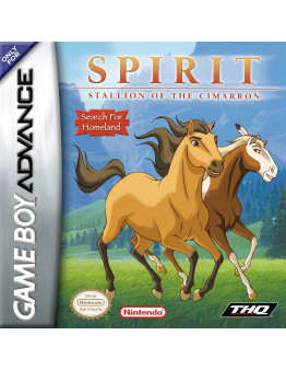 Spirit Stallion of the Cimarron Search for Homeland - igra v nemščini (GBA) - rabljeno