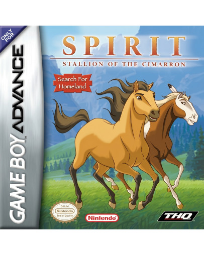Spirit Stallion of the Cimarron Search for Homeland - igra v nemščini (GBA) - rabljeno