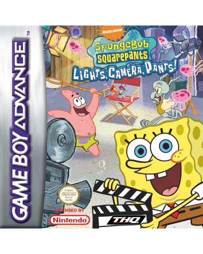 SpongeBob SquarePants Lights Camera Pants - igra brez ovitka (GBA) - rabljeno