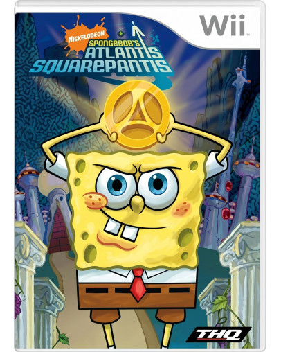 SpongeBobs Atlantis SquarePantis - NTSC (WII) - rabljeno