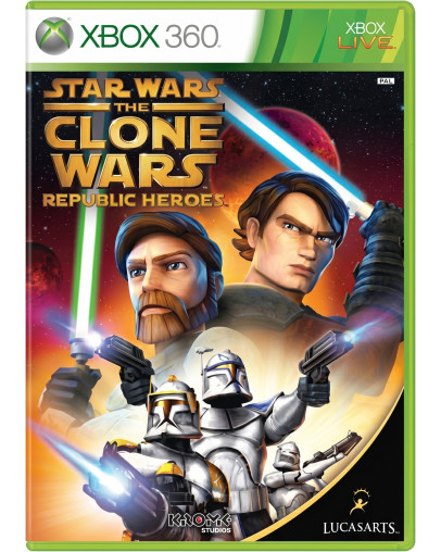 Star Wars Clone Wars Republic Heroes (XBOX 360) - rabljeno