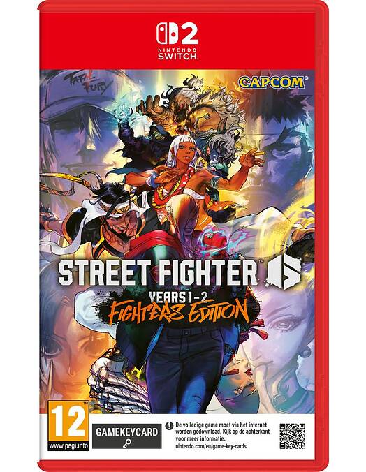 Street Fighter 6 Years 1-2 Fighters Edition (SWITCH 2) - rabljeno
