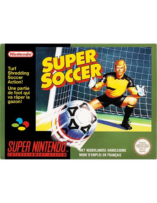 Super Soccer (SNES) - rabljeno
