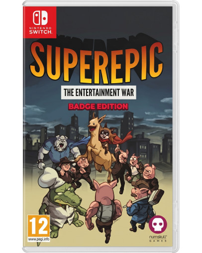 SuperEpic The Entertainment War Badge Edition (SWITCH) - rabljeno