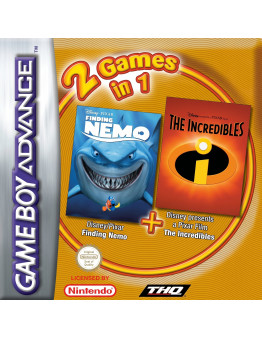 The Incredibles + Finding Nemo - igra v nemščini brez ovitka (GBA) - rabljeno