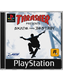 Thrasher Skate and Destroy (PS1) - rabljeno
