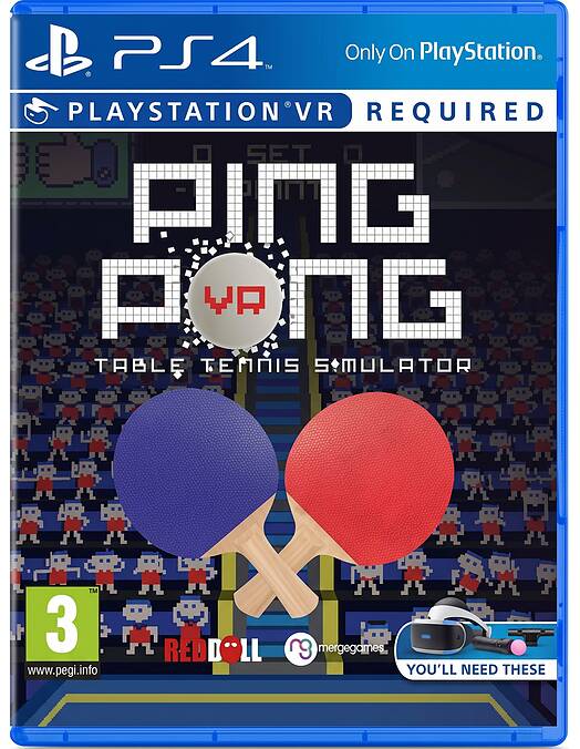 VR Ping Pong Table Tennis Simulator (PS4) - rabljeno