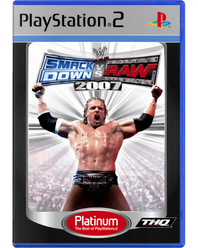 WWE Smackdown vs. Raw 2007 Platinum (PS2) - rabljeno