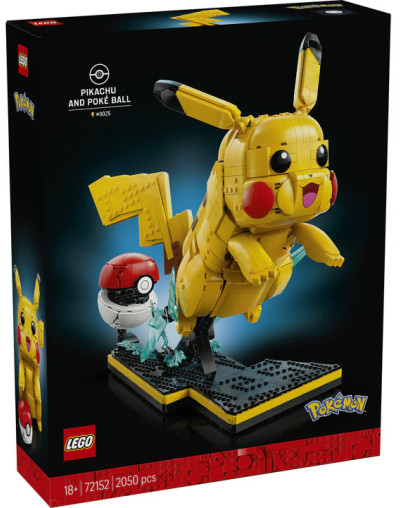 LEGO Pokemon Pikachu in Poke žoga številka 72152
