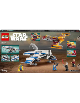 LEGO Star Wars E-Wing Nove republike proti zvezdnemu lovcu Shin Hati številka 75364