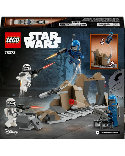 LEGO Star Wars The Mandalorian Bojni komplet Zaseda na Mandalorju številka 75373