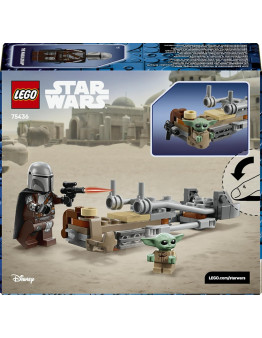 LEGO Star Wars Speeder motor Mandalorijca in Groguja številka 75436