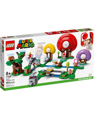 LEGO Super Mario Iskanje Toadovega zaklada razširitveni komplet številka 71368