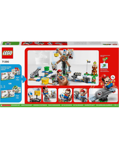 LEGO Super Mario Reznorjev padec razširitveni komplet številka 71390
