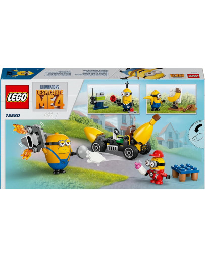LEGO Despicable Me Minioni in bananin avto številka 75580