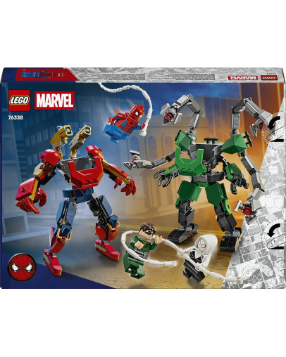 LEGO Marvel Bitka robotov Spider-Man proti Doc Ocku številka 76338