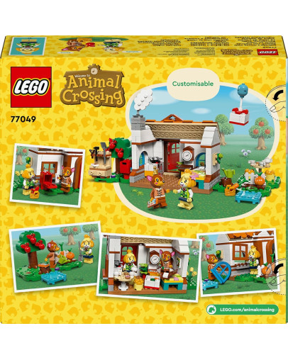 LEGO Animal Crossing Obisk Isabelline hiše številka 77049