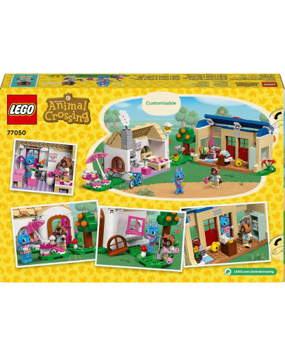 LEGO Animal Crossing Nookova trgovina in Rosiejina hiša številka 77050