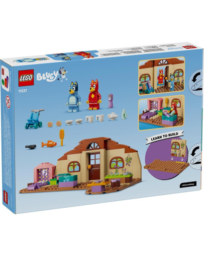 LEGO Bluey Šola z Rustyjem in Blueyjem številka 11221