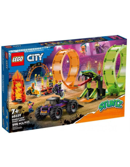 LEGO City Stuntz Kaskaderska arena z dvojnim lupingom številka 60339