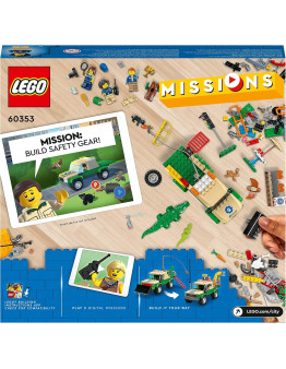 LEGO City Misije reševanja divjih živali številka 60353