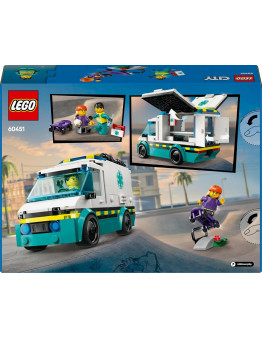 LEGO City Reševalno vozilo številka 60451