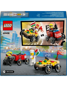 LEGO City Dirkalni paket Pica proti gasilskemu avtu številka 60458