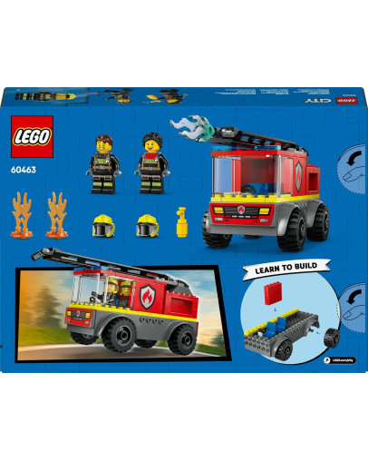 LEGO City Gasilski avto z lestvijo številka 60463