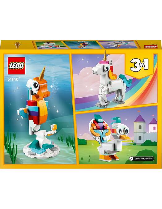 LEGO Creator 3 v 1 Čarobni samorog številka 31140