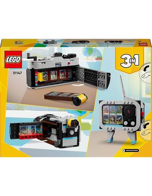 LEGO Creator 3 v 1 Retro fotoaparat številka 31147