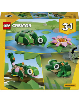 LEGO Creator 3 v 1 Želva z lokvanjem številka 31377