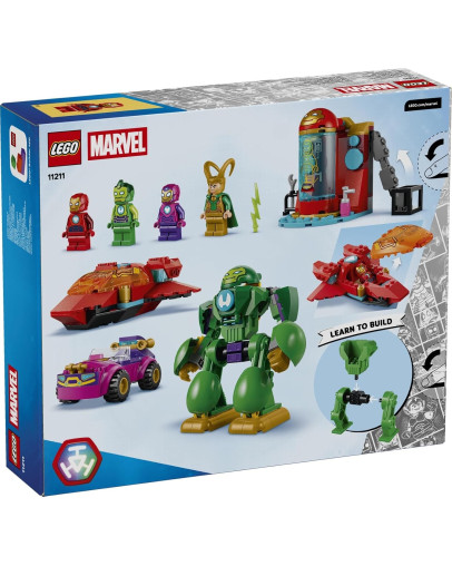 LEGO Marvel Loki proti ekipi Iron Man številka 11211