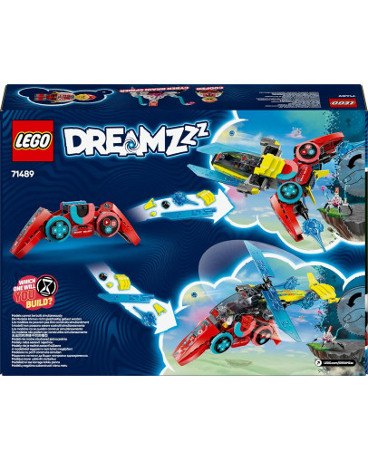 LEGO DREAMZzz Cooperjevo reaktivno letalo v obliki igralnega ploščka številka 71489