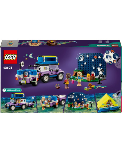 LEGO Friends Kamp vozilo za opazovanje zvezd številka 42603