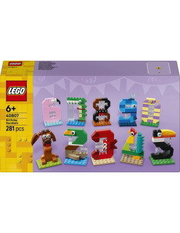 LEGO Rojstnodnevne številke številka 40807