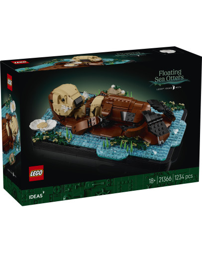 LEGO Ideas Plavajoče morske vidre številka 21366