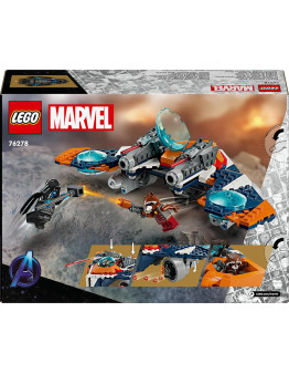 LEGO Marvel Rocketov Warbird proti Ronanu številka 76278