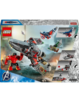LEGO Marvel Captain America proti Rdečemu Hulku številka 76292