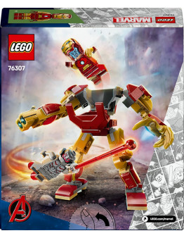 LEGO Marvel Iron Man robot proti Ultronu številka 76307