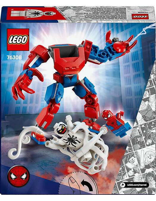 LEGO Marvel Spider-Man robot proti Anti-Venomu številka 76308