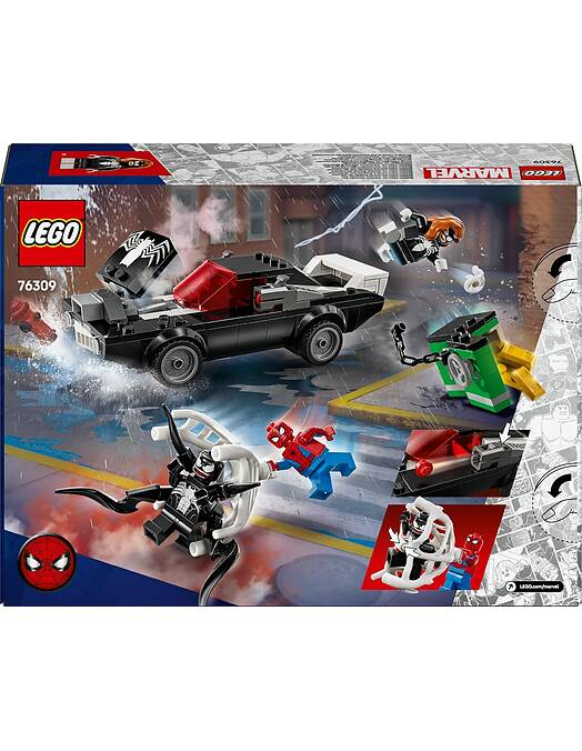 LEGO Marvel Spider-Man proti Venomovemu avtu številka 76309