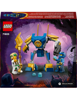 LEGO NINJAGO Jayjev bojni komplet z robotom številka 71805