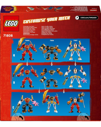 LEGO NINJAGO Kaijev elementarni ognjeni robot številka 71808