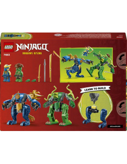LEGO NINJAGO Jayjev boj z zmajevim robotom številka 71853