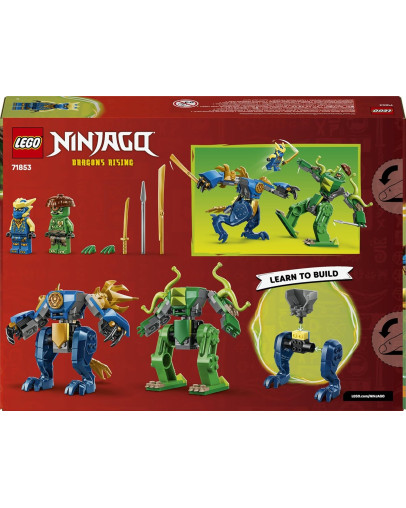 LEGO NINJAGO Jayjev boj z zmajevim robotom številka 71853