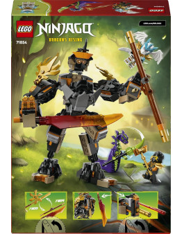 LEGO NINJAGO Coleov misijski robot in zmaj Zane številka 71854
